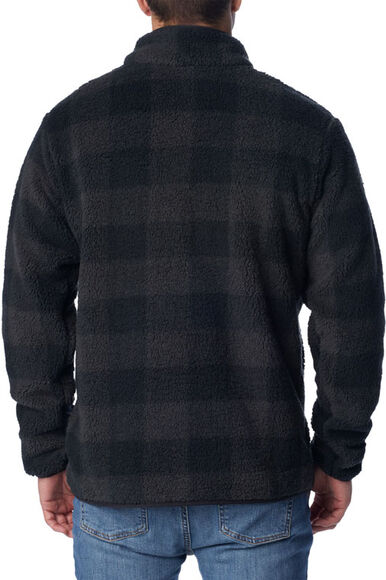 Rugged Ridge II férfi fleece pulóver 1/2 cipzár, Polyfleece