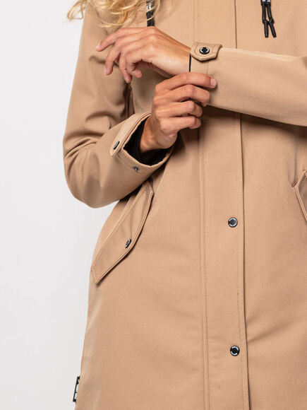 Nagoya női kapucnis kabát SOFTSHELL