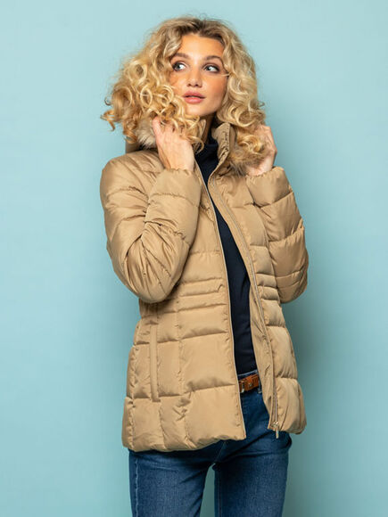 Nabby23 női kapucnis kabát 
